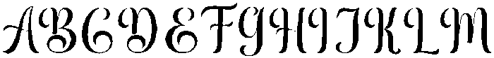 Black Salmon Regular otf (900) Font UPPERCASE