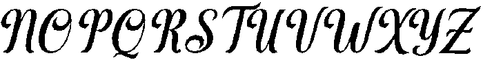 Black Salmon Sambo Bold Slant Regular otf (700) Font UPPERCASE