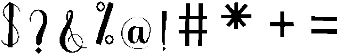 Black Salmon Sambo Regular otf (900) Font OTHER CHARS