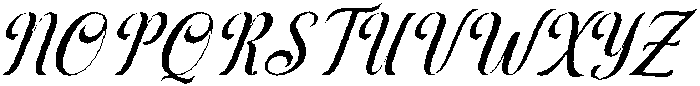 Black Salmon Sambo Slant 20 Regular otf (900) Font UPPERCASE