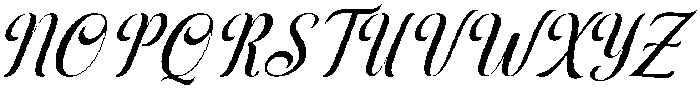 Black Salmon Slant 20 Regular otf (900) Font UPPERCASE