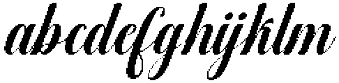 Black Salmon Slant 20 Regular otf (900) FONT