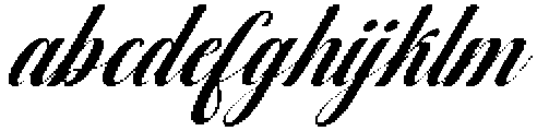 Black Salmon Slant 30 Regular otf (900) FONT
