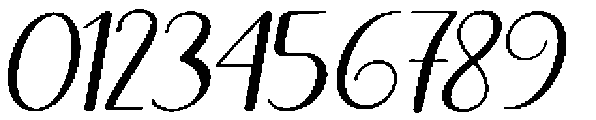 Black Salmon Slant Regular otf (900) Font OTHER CHARS