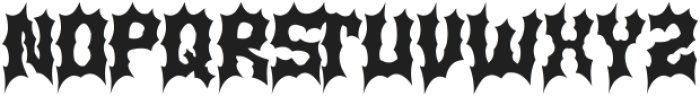 Black Sanctum otf (900) Font UPPERCASE