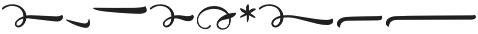Black Script Ornaments otf (900) Font OTHER CHARS