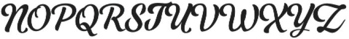 Black Script otf (900) Font UPPERCASE