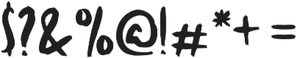 Black Shadows otf (900) Font OTHER CHARS