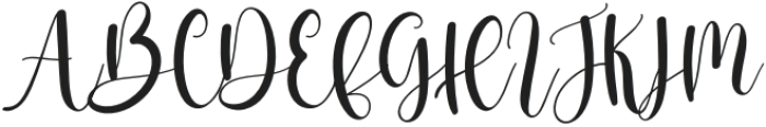 Black Signature Regular otf (900) Font UPPERCASE