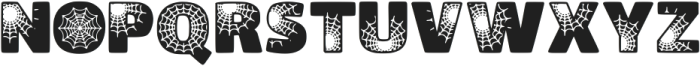Black Spider Regular ttf (900) Font LOWERCASE