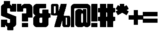 Black Spirit Regular otf (900) Font OTHER CHARS