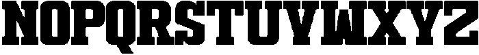 Black Spirit Regular otf (900) Font LOWERCASE