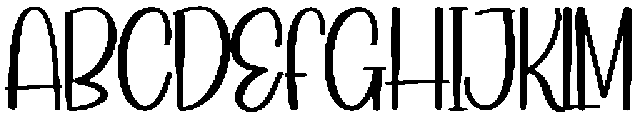 Black Spooky Regular otf (900) Font UPPERCASE