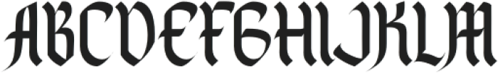 Black Spot otf (900) Font UPPERCASE