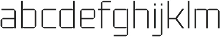 Black Square Thin otf (100) FONT