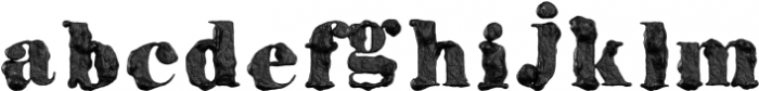 Black Stone Regular otf (900) Font LOWERCASE