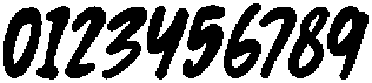 Black Street otf (900) Font OTHER CHARS