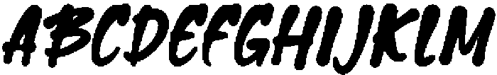 Black Street otf (900) Font UPPERCASE