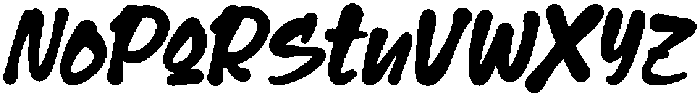 Black Street otf (900) Font LOWERCASE