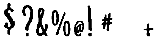 Black-Swirl Regular otf (900) Font OTHER CHARS