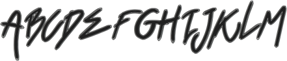 Black Venom otf (900) Font LOWERCASE