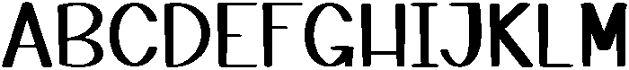 Black White Regular otf (900) Font UPPERCASE