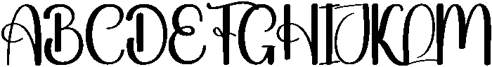 Black White Regular otf (900) Font UPPERCASE