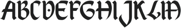 Black White otf (900) Font UPPERCASE