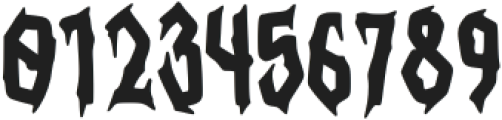 Black Witcher Regular otf (900) Font OTHER CHARS
