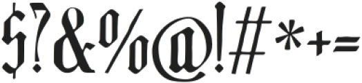 Black dakota Regular otf (900) Font OTHER CHARS