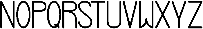 Black otf (900) Font UPPERCASE