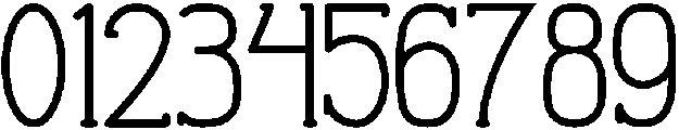 Black otf (900) Font OTHER CHARS