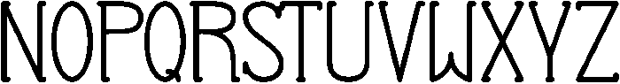 Black otf (900) Font UPPERCASE