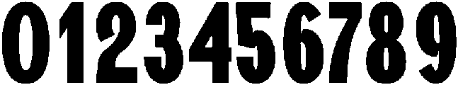 Black otf (900) Font OTHER CHARS