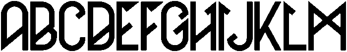 Black otf (900) Font UPPERCASE