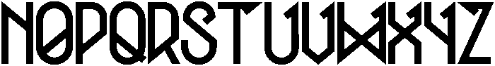 Black otf (900) Font UPPERCASE