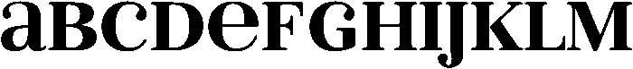 Black otf (900) Font UPPERCASE