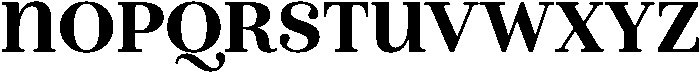 Black otf (900) Font UPPERCASE