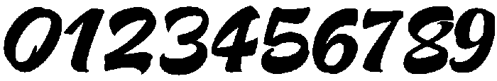 Black otf (900) Font OTHER CHARS