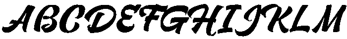 Black otf (900) Font UPPERCASE