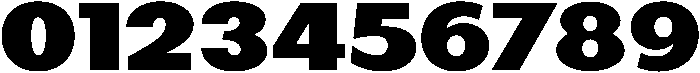 Black otf (900) Font OTHER CHARS