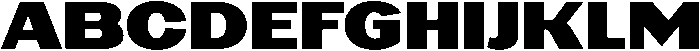 Black otf (900) Font UPPERCASE