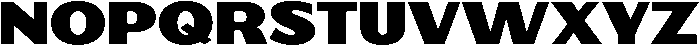Black otf (900) Font UPPERCASE