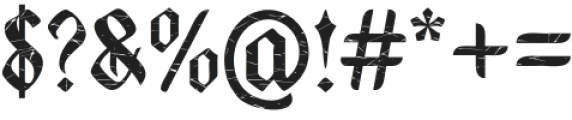 BlackBeer Textured otf (900) Font OTHER CHARS