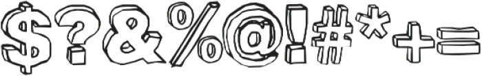 BlackDog otf (900) Font OTHER CHARS