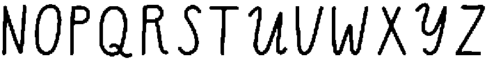 BlackLine Regular otf (900) Font UPPERCASE