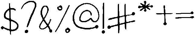 BlackPearl Regular otf (900) Font OTHER CHARS