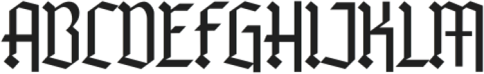 BlackStable-Regular otf (900) Font UPPERCASE