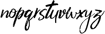 BlackStar Set2 ttf (900) Font LOWERCASE
