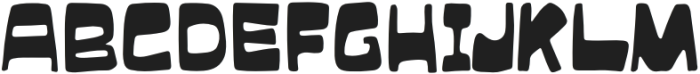 BlackWagoon-Regular otf (900) Font UPPERCASE